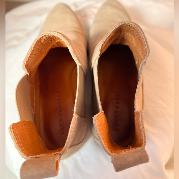 Lucky Brand Tan Ankle Bootie - Picture 4 of 8